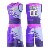 Custom Graffiti Pattern Basketball Uniform Personailzed Printed Athletic Sport Mesh Jersey